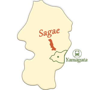 寒河江市マップ