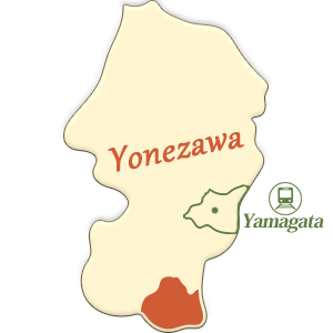 米沢市マップ
